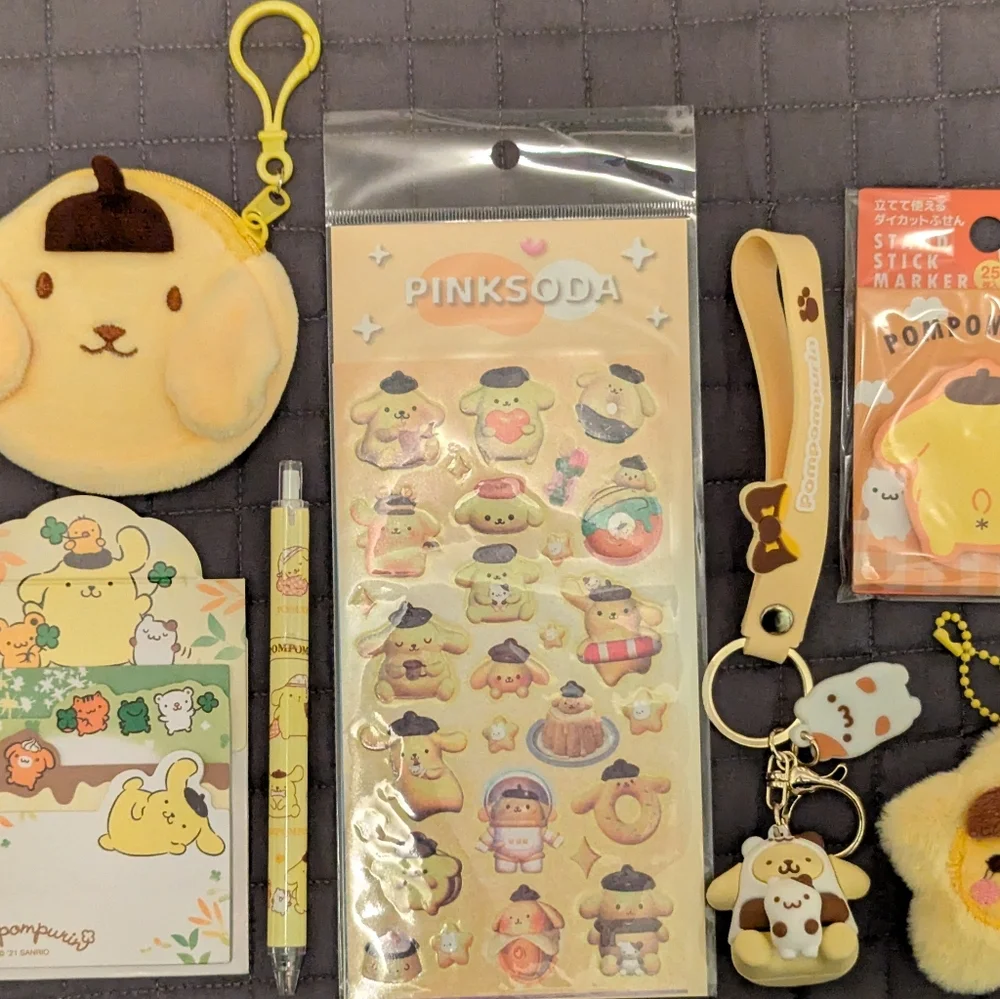 Sanrio Pompompurin Bundle - Picture 1 of 8